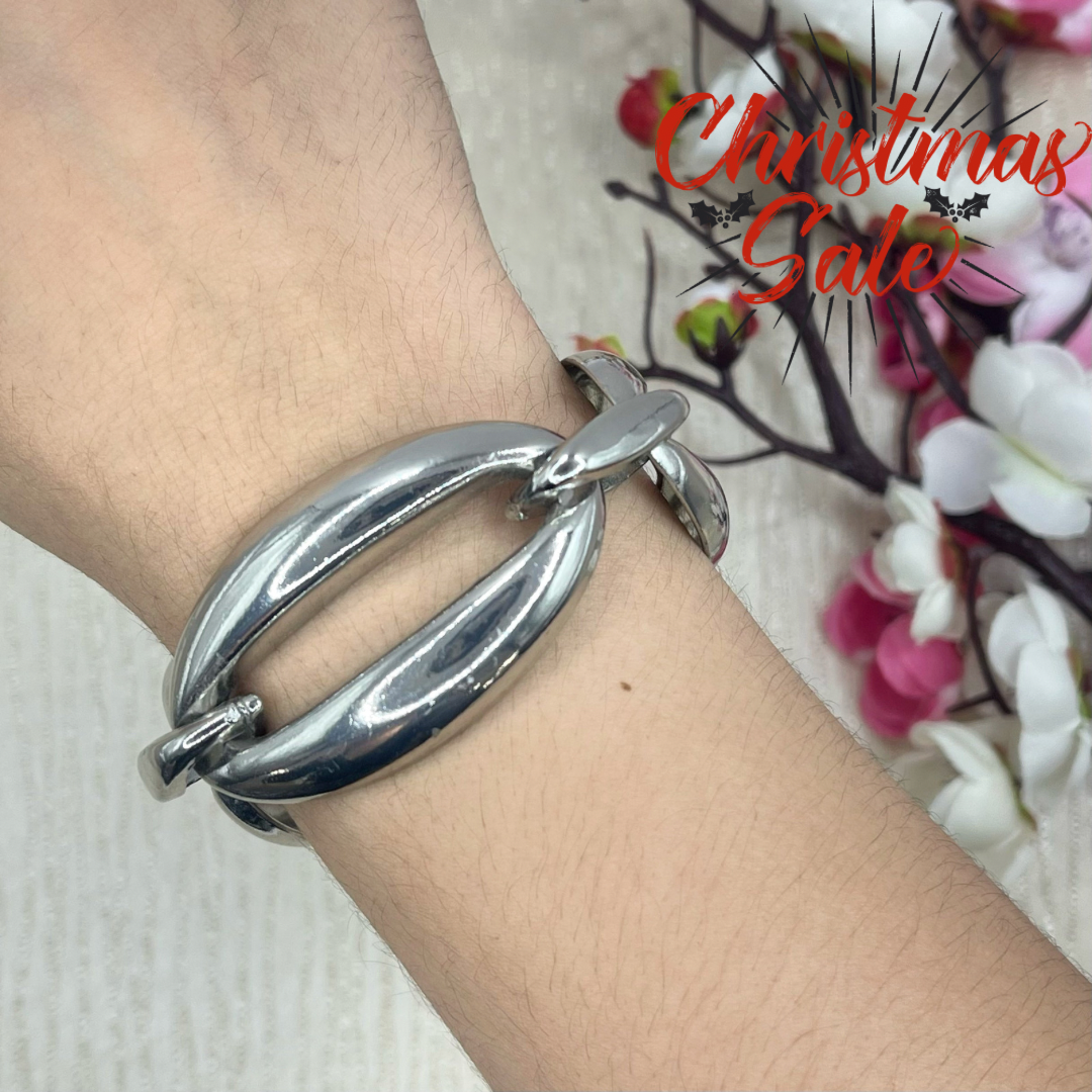 Oval Bracelet Silver Plated