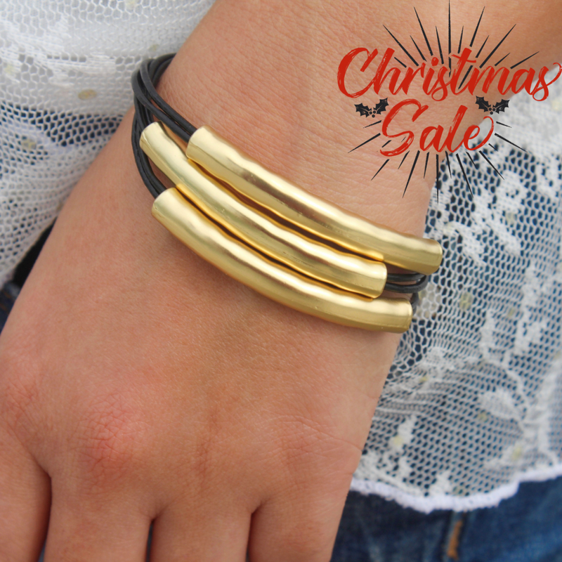 3 Culverts Gold Plated Bracalet