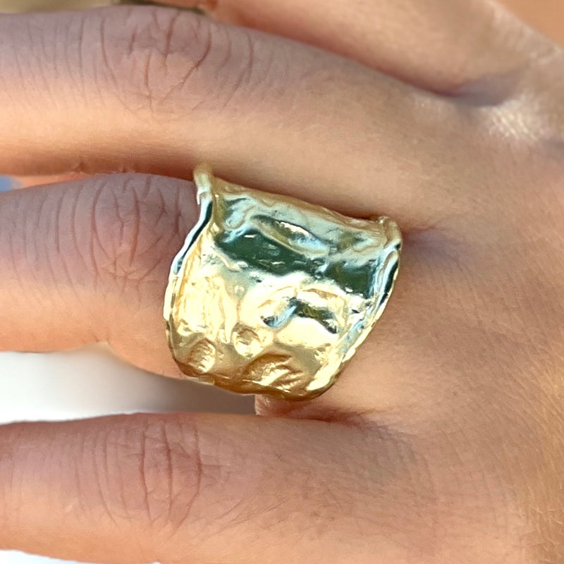 Wrink Gold Ring