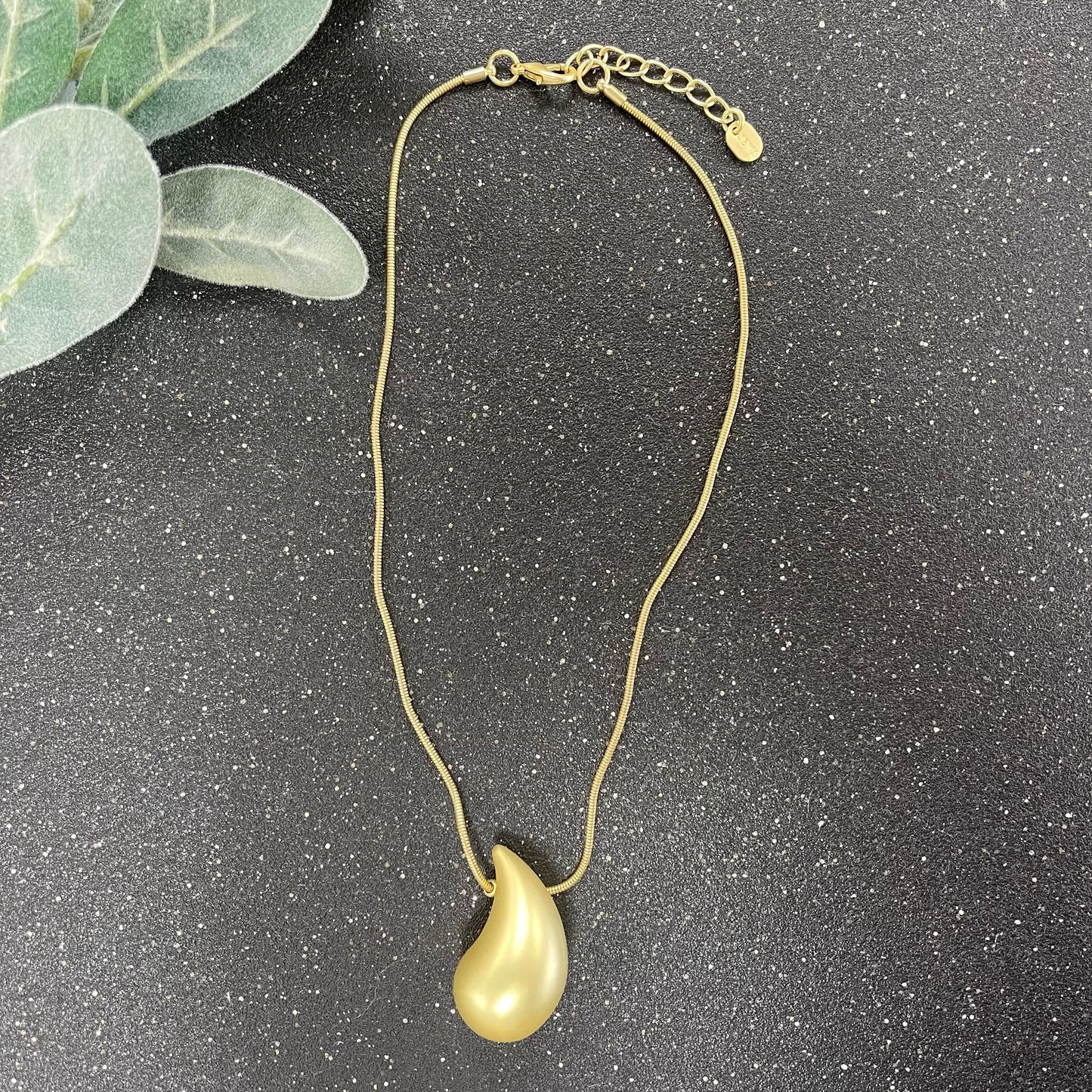 Drop Gold Necklace