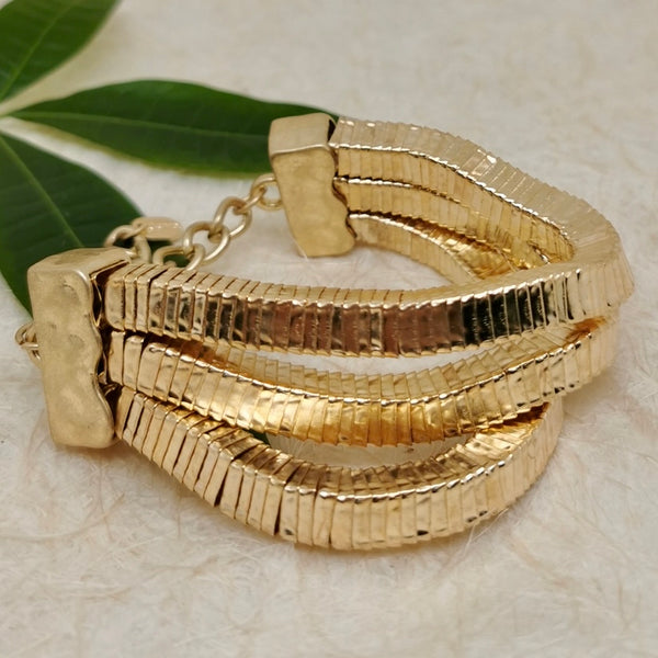 Mosaic Gold Bracelet