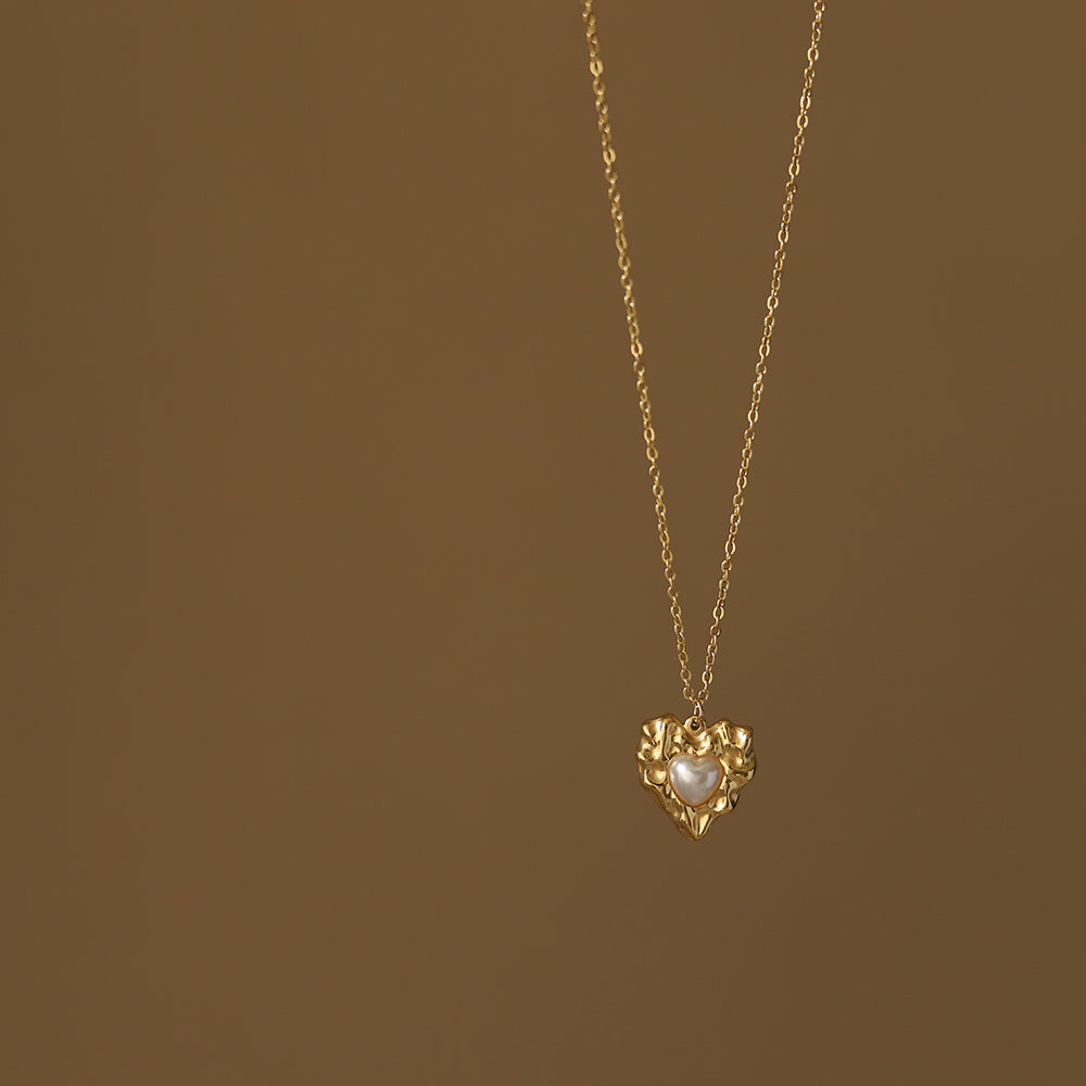 Heartbead Gold Necklace