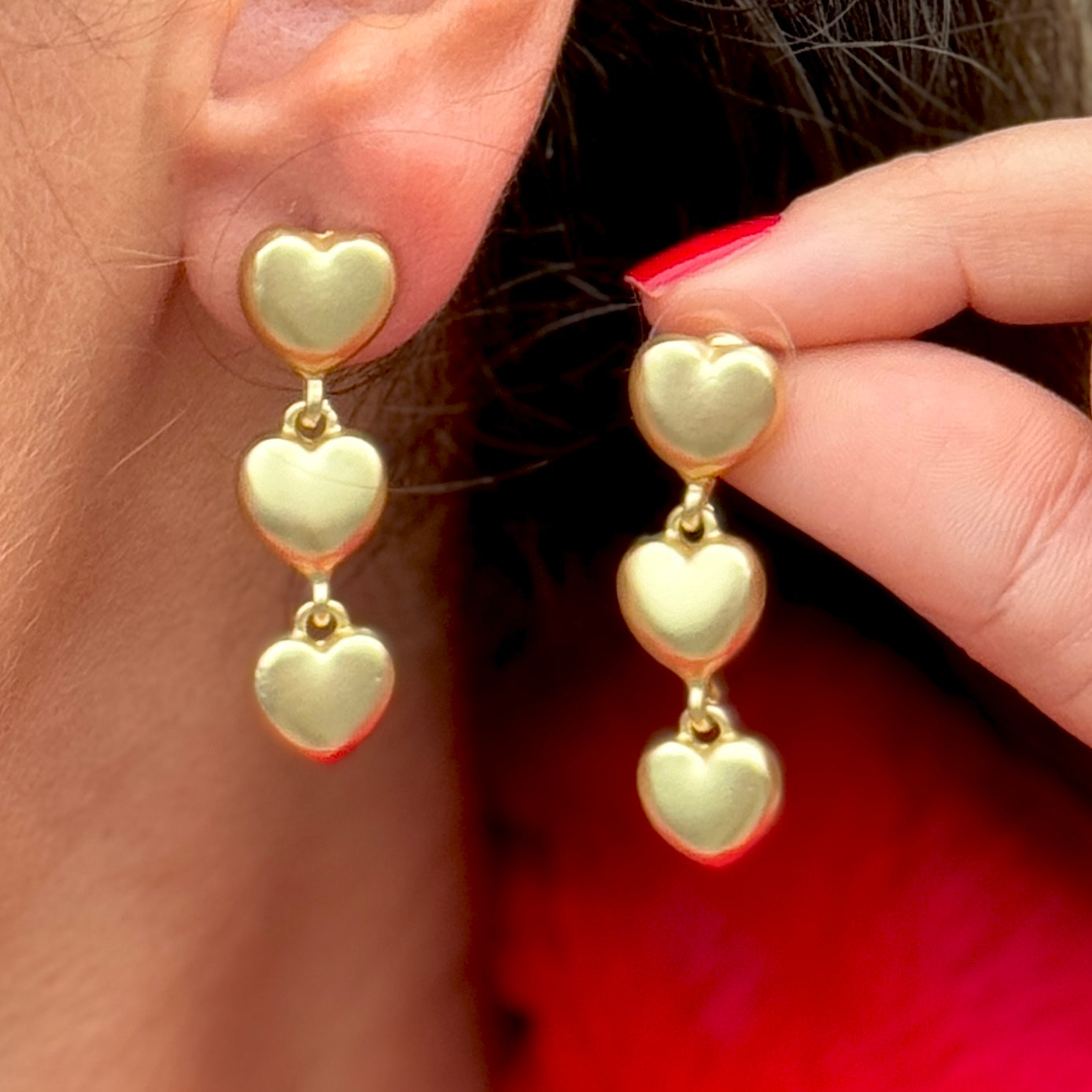 Hearts Lane Gold Earring