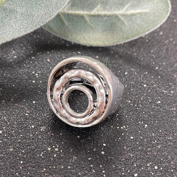 Circles Silver Ring