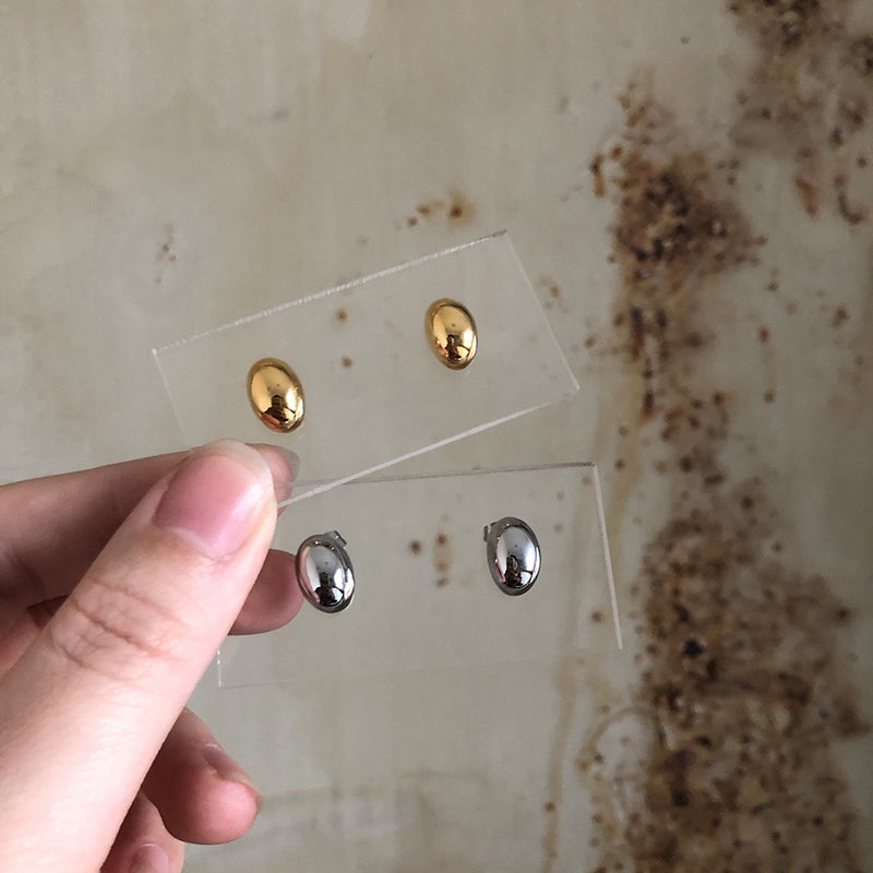 Micro Gold Stud Earrings