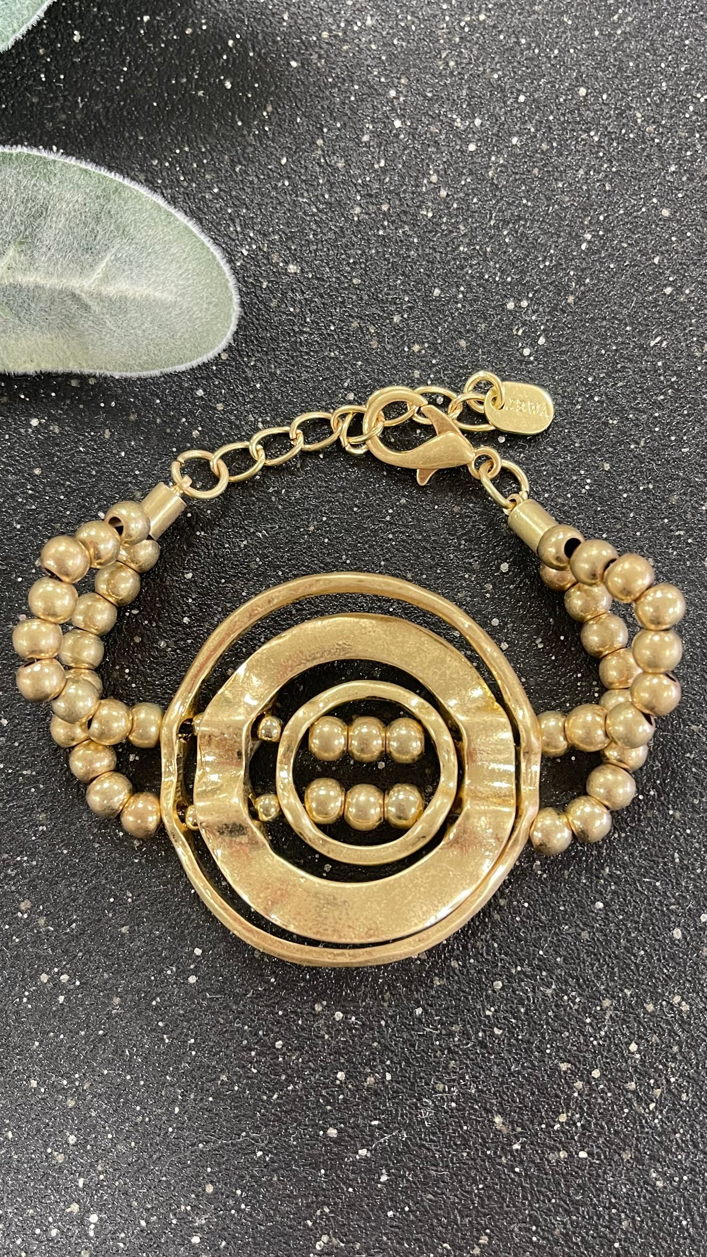 Circles Gold Bracelet