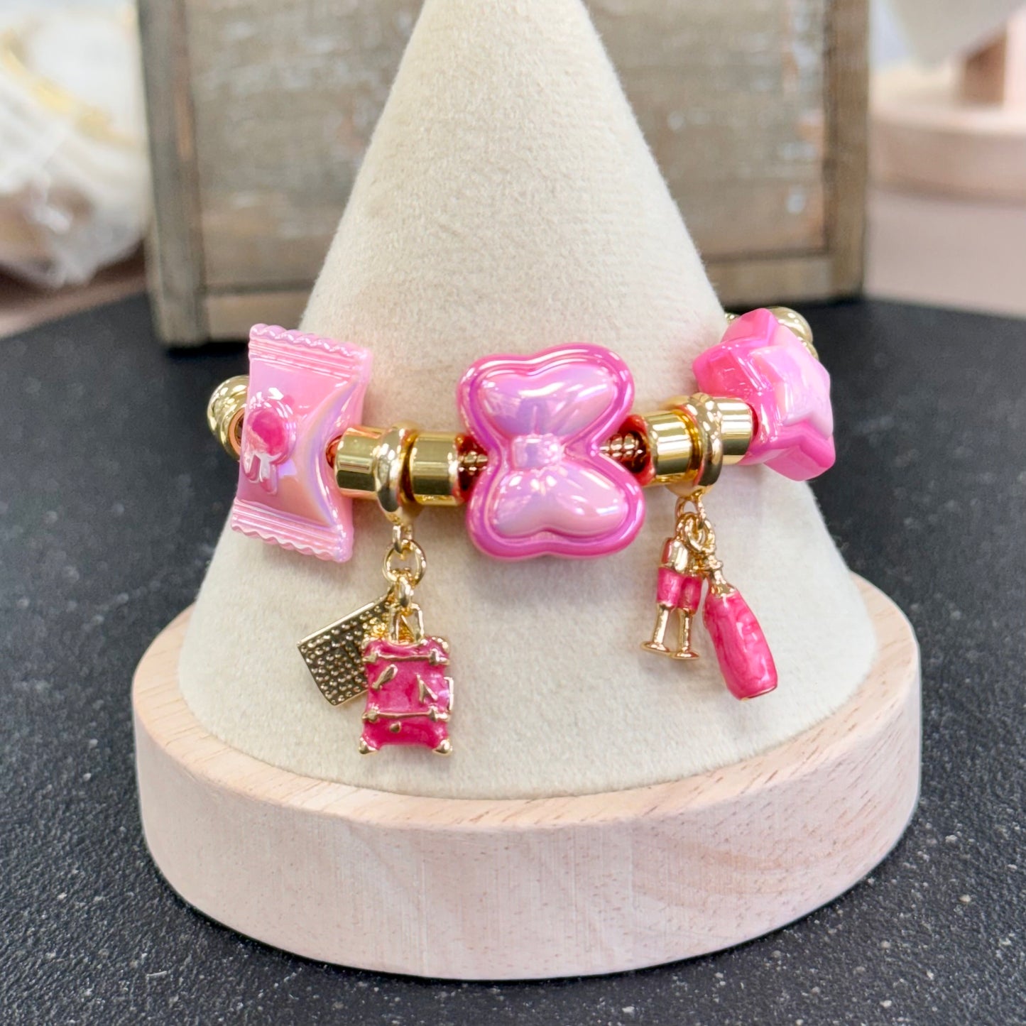 Pink Ribbon Bracelet