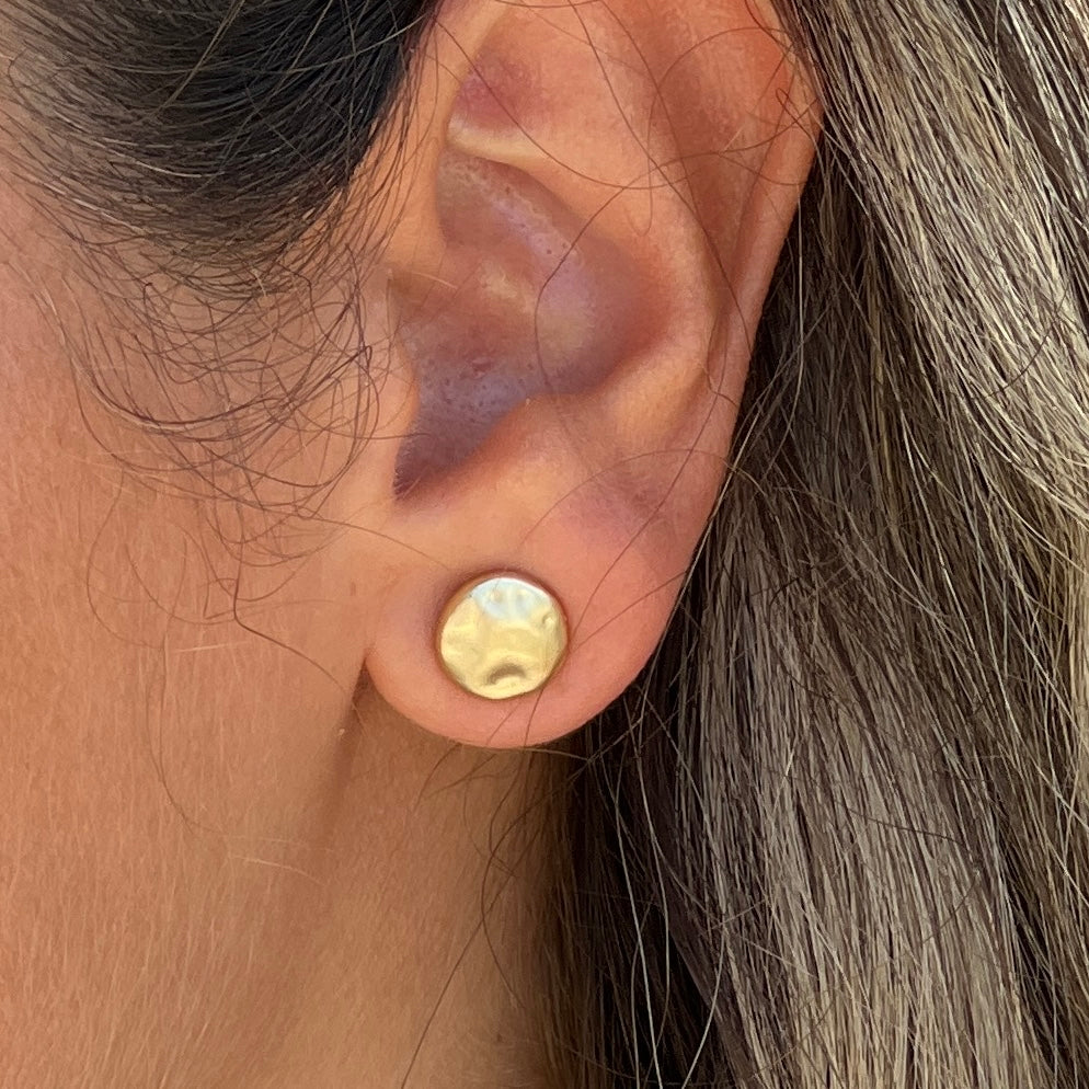 Small Studs Gold Earring