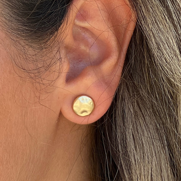 Small Studs Gold Earring