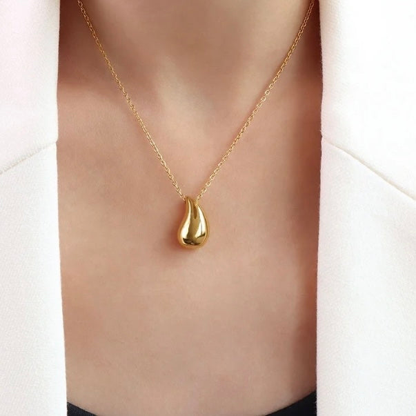 Full Drop Gold Necklace