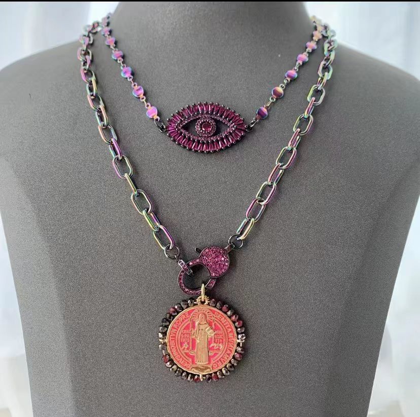 Litmus Eye Necklace