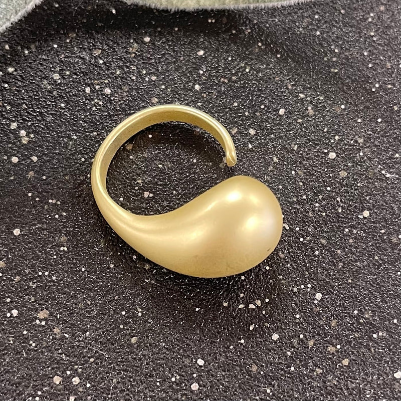 Drop Gold Ring