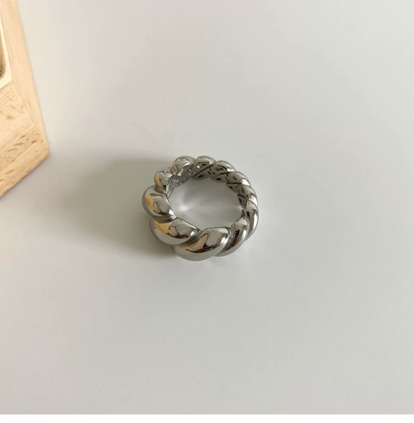 Slice Silver Ring