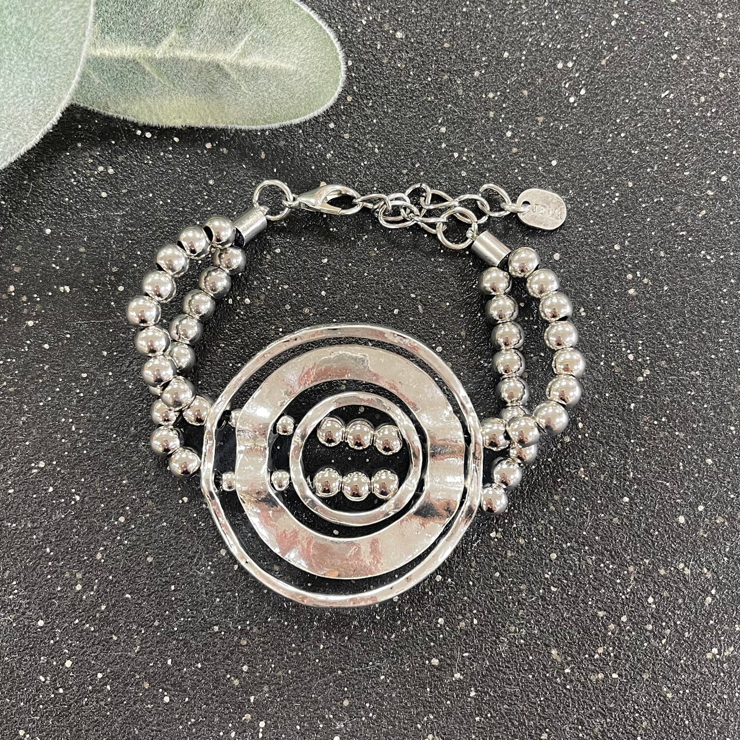 Circles Silver Bracelet