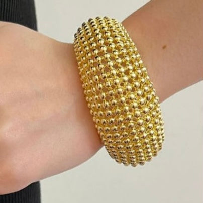 Square Shape Gold Bracelet