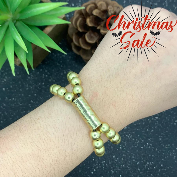 Double Line Gold Bracelet