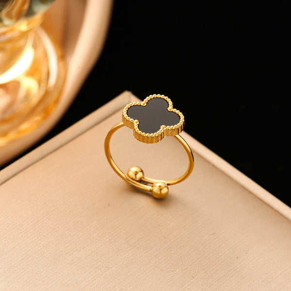 Black Clover Gold Ring