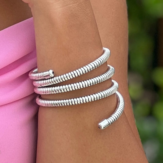 Snake Silver Bracelet