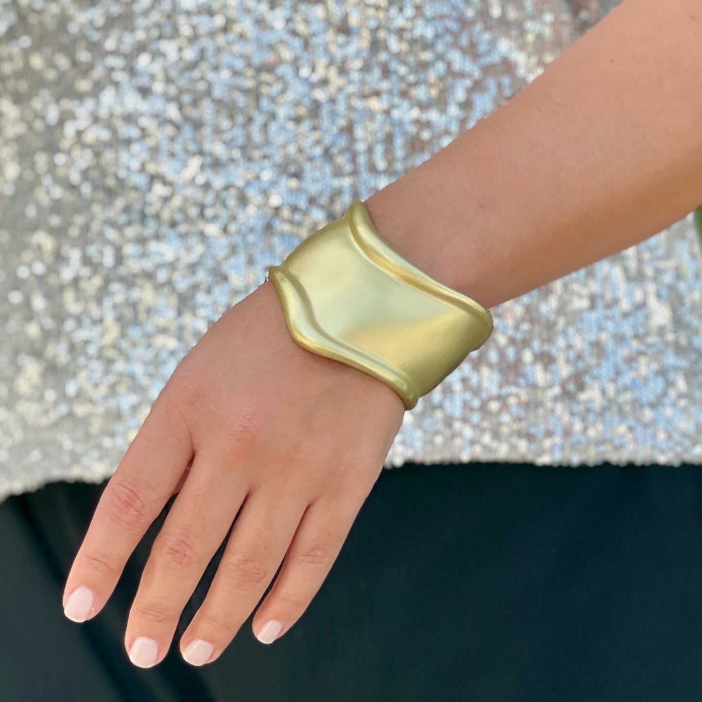 Elsa Gold Cuff