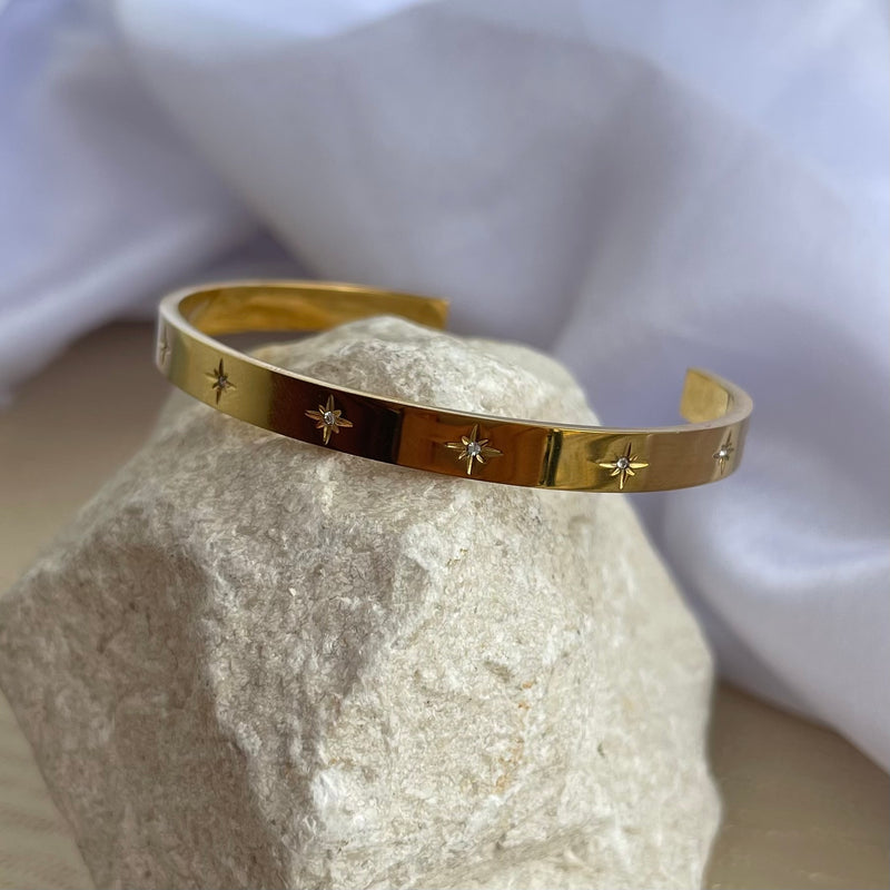 Galactic Gold Bangle