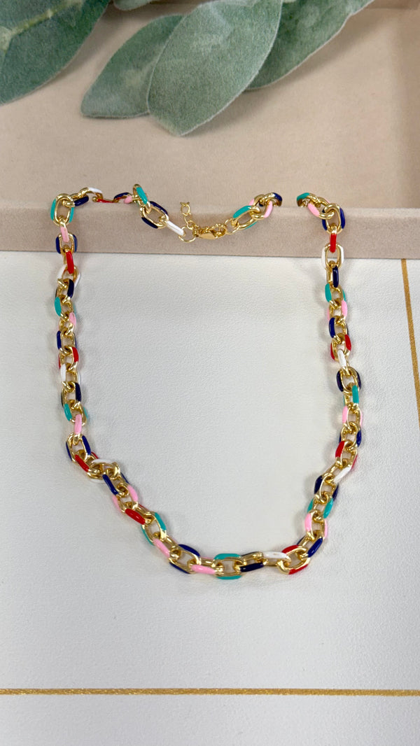 Differents Colors of Chains Necklace