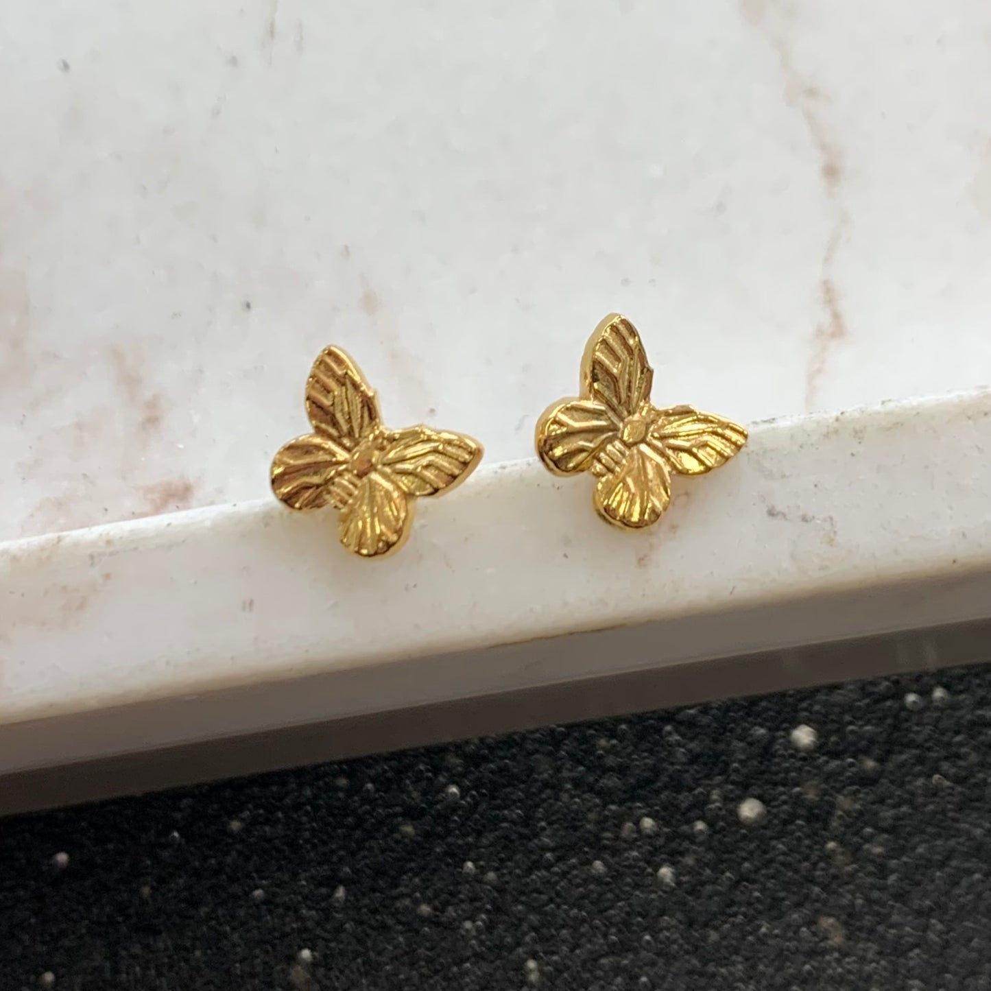 Butterfly Gold Earrings