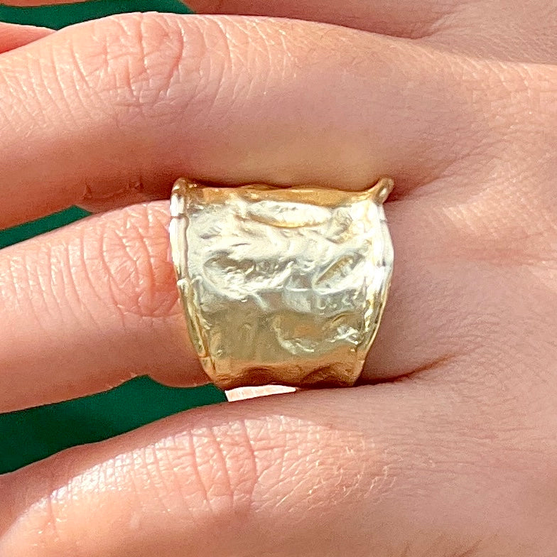 Wrink Gold Ring