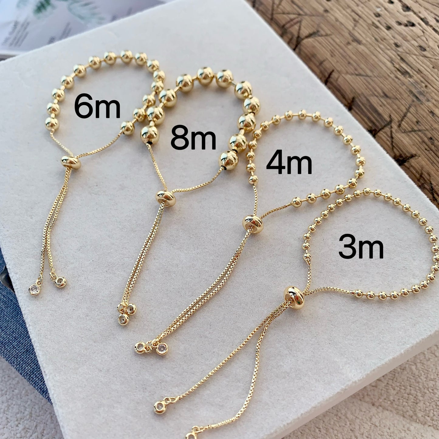 Globe Bracelet 5 mm