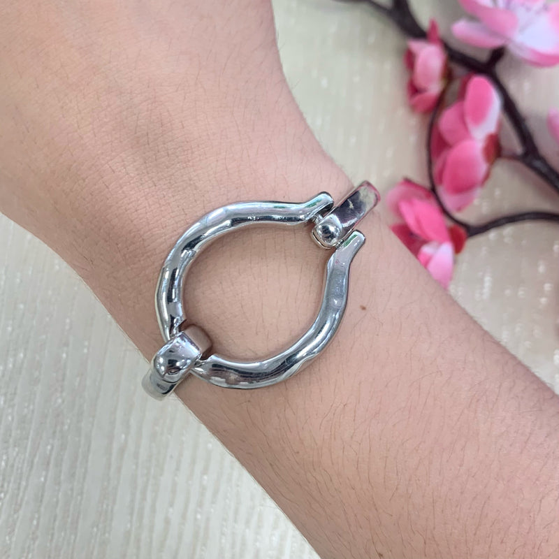 Hoop Bracelet Silver