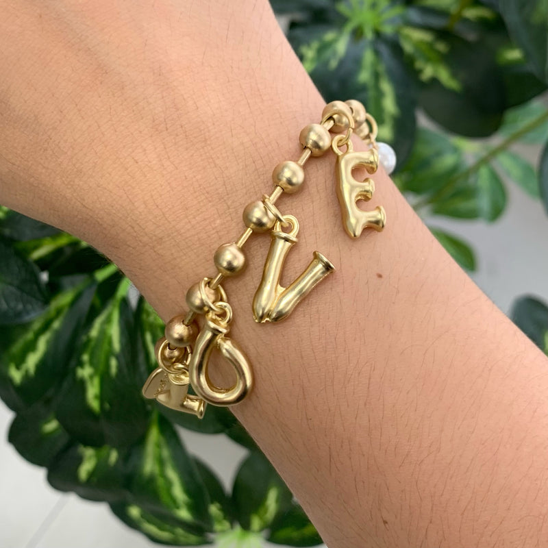 Gold Love Bracelet