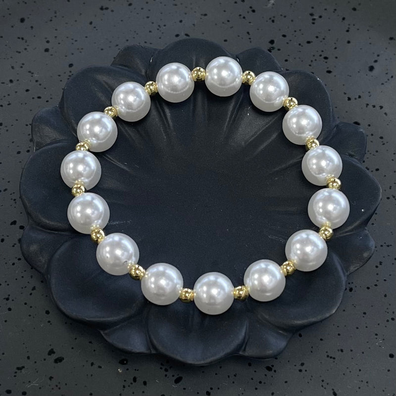 Pearl Globe Bracelet