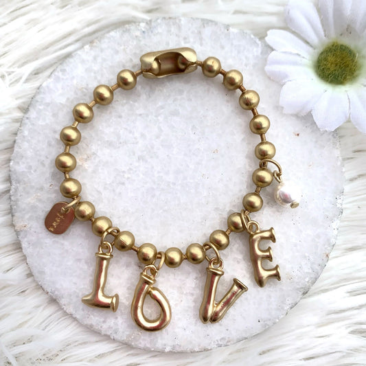 Gold Love Bracelet