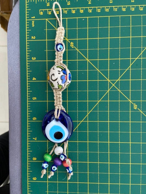 Hand Made Ball With Evil Eye