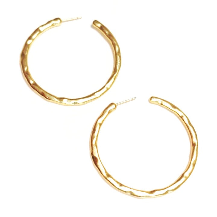 Hoop Earring Gold Plated