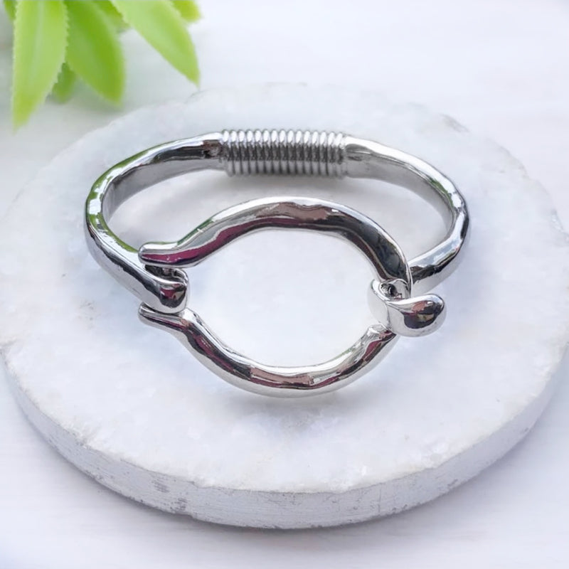 Hoop Bracelet Silver