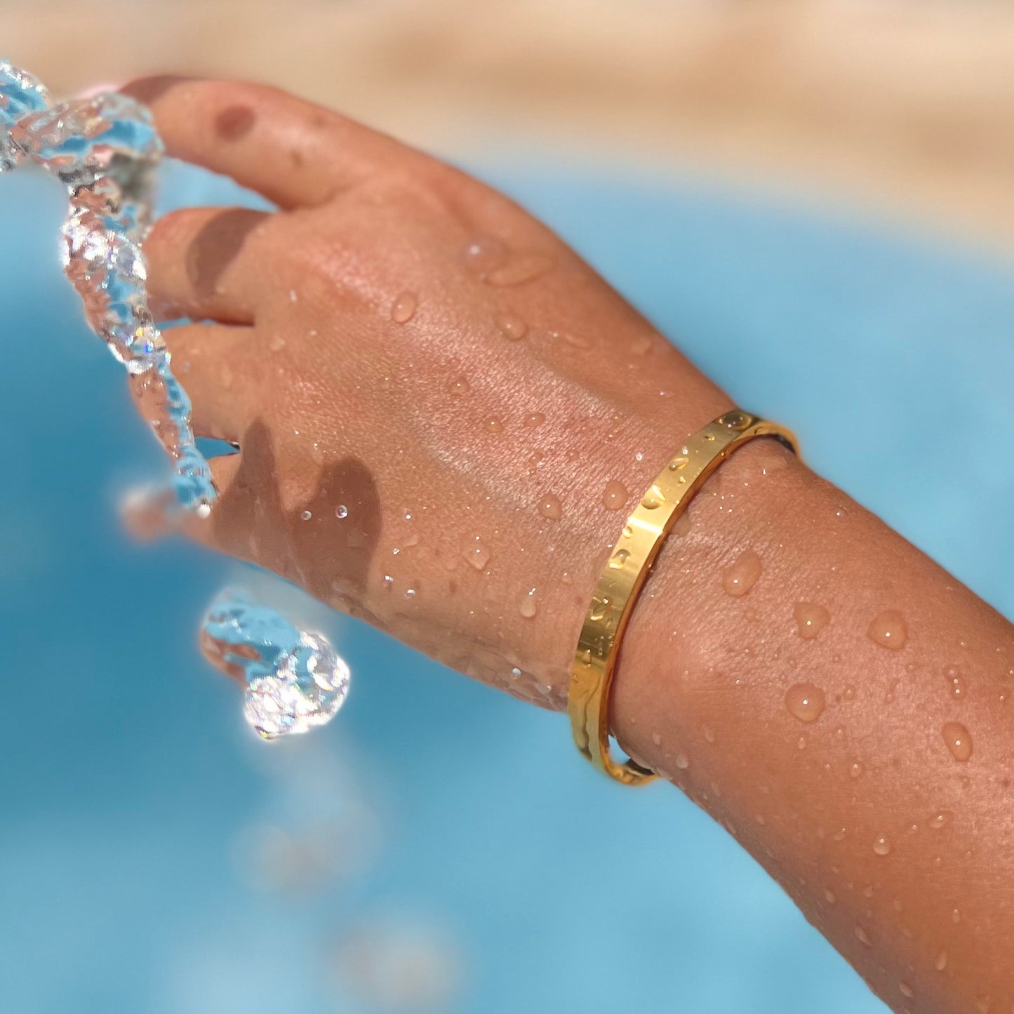 Matte Minimal Gold Cuff